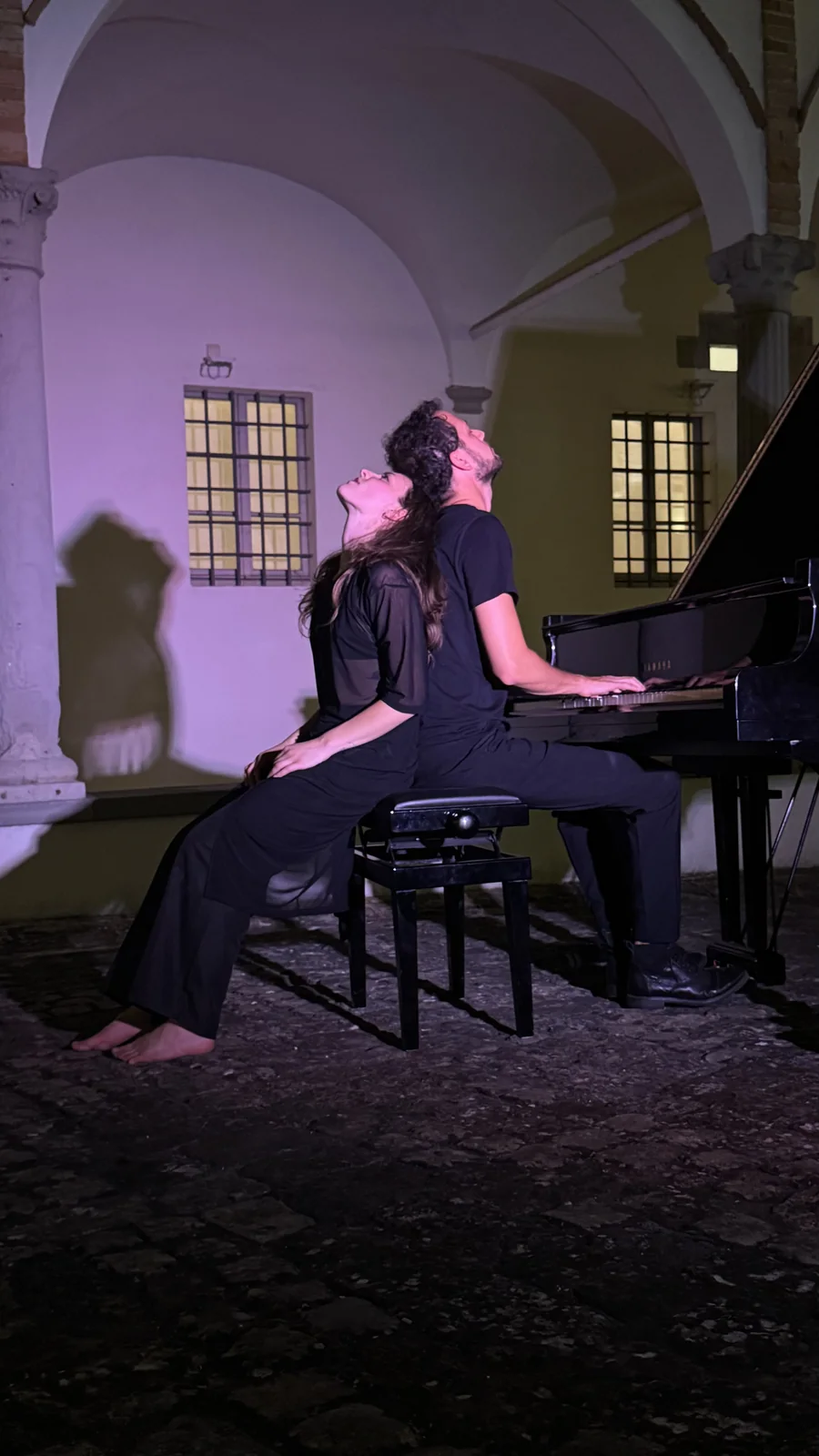 I due interpreti al pianoforte