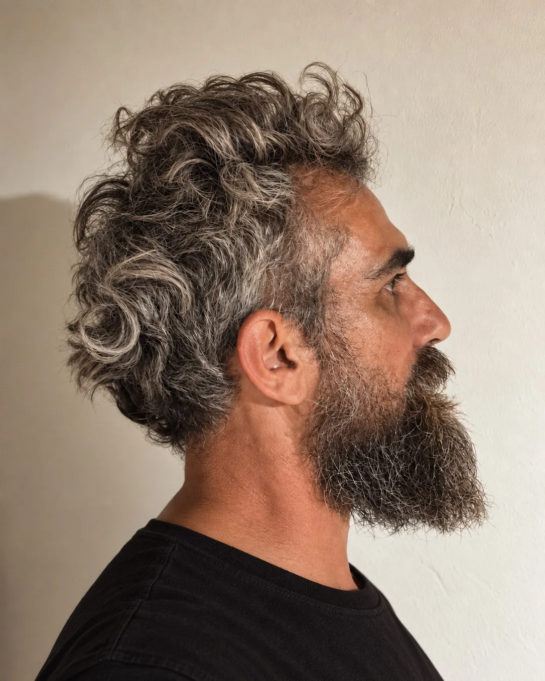 Ritratto di Zentequerente, di profilo